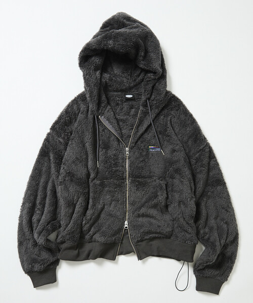 セール】限定展開 リラックスフィット ワンポイント シャギーフリース