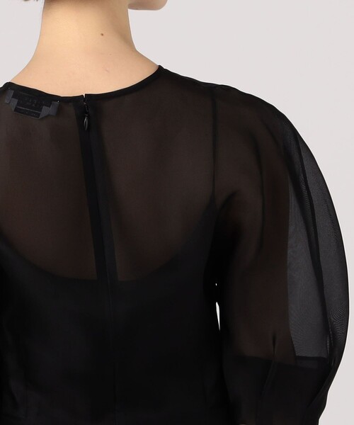 TOMORROWLAND (トゥモローランド)の「GABRIELA HEARST CORETTA DRESS(ワンピース・レディース・ブラック・38)」の6枚目の写真