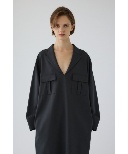 RIM.ARK（リムアーク）の「Tailored maxi dress テーラード