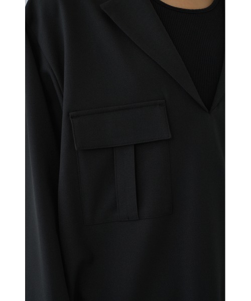 RIM.ARK（リムアーク）の「Tailored maxi dress テーラードマキシ