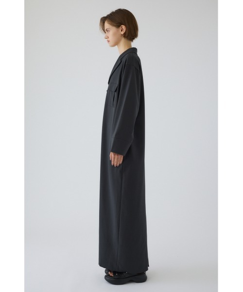 RIM.ARK ロングコート　ワンピース　羽織　マキシ丈　ブラック　サイズ38 Coat like long OP（ワンピース）｜RIM.ARK（リムアーク）の