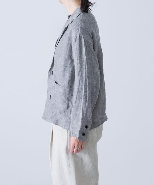 かぐれ（カグレ）の「リネンテーラードジャケット（その他アウター