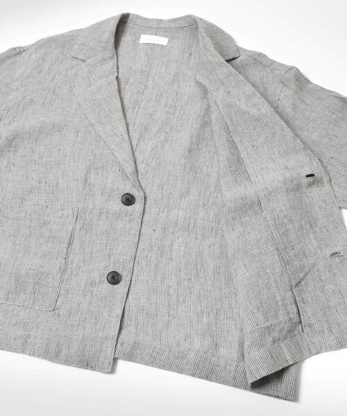 かぐれ（カグレ）の「リネンテーラードジャケット（その他アウター