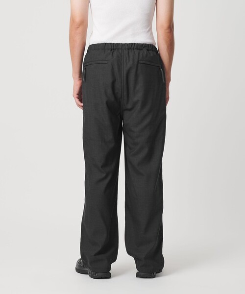 koti BEAUTY&YOUTH（コティ ビューティアンドユース）の「＜koti BEAUTY&YOUTH＞メリノウール イージー ワンプリーツ パンツ ウォッシャブル（その他パンツ・メンズ・ダークグレー/ブラック・S/L/M）」の11枚目の写真