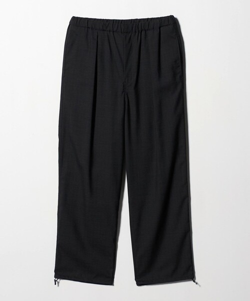 koti BEAUTY&YOUTH（コティ ビューティアンドユース）の「＜koti BEAUTY&YOUTH＞メリノウール イージー ワンプリーツ パンツ ウォッシャブル（その他パンツ・メンズ・ダークグレー/ブラック・S/L/M）」の12枚目の写真