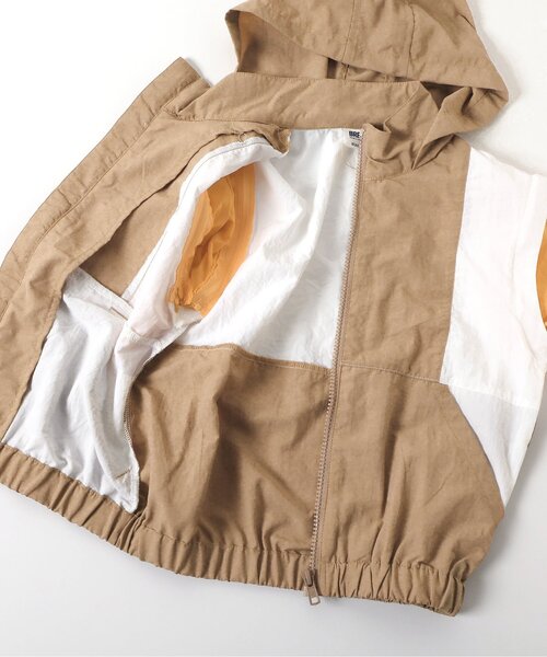 BREEZE（ブリーズ）の「【WEB限定/2way】ウィンドブレーカー/セットアップ可/ジュニア対応（ナイロンジャケット・キッズ・ブラウン/チャコール/サックスブルー・110/120/130/140/150/90/100）」の15枚目の写真