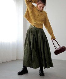 Jines | ウエスト切り替えタックスカート【WEB限定】(スカート)