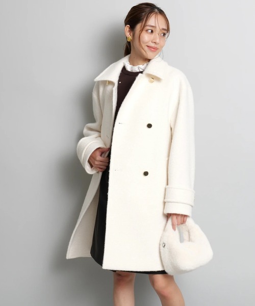 JUSGLITTY(ジャスグリッティー)の「スタンダードPコート(ダウンジャケット/コート・レディース・ホワイト系その他・2/1)」の6枚目の写真