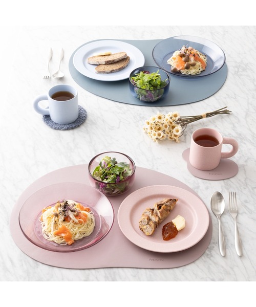 Francfranc（フランフラン）の「リバーシブル ランチマット ブルー（ランチョンマット/テーブルウェア・レディース・ブルー・FREE）」の5枚目の写真