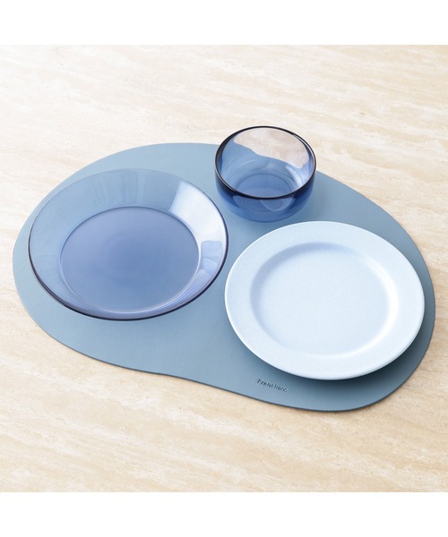 Francfranc（フランフラン）の「リバーシブル ランチマット ブルー（ランチョンマット/テーブルウェア・レディース・ブルー・FREE）」の6枚目の写真