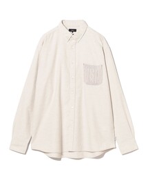 BEAMS（ビームス）の「ケーブルニットポケット シャツ（シャツ/ブラウス）」