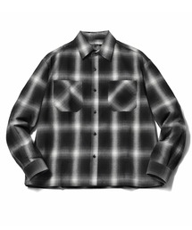 8(eight) | リサイクル糸オンブレチェックシャツ(シャツ/ブラウス)