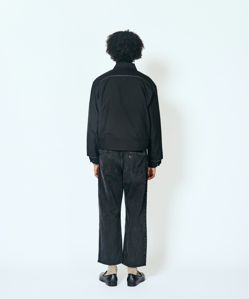 PENNEYS(ぺニーズ)の「PENNEY'S ぺニーズ / ROCKBILLT JACKET(ブルゾン・メンズ・ブラック/ブラック×ホワイト・MEDIUM/LARGE)」の8枚目の写真
