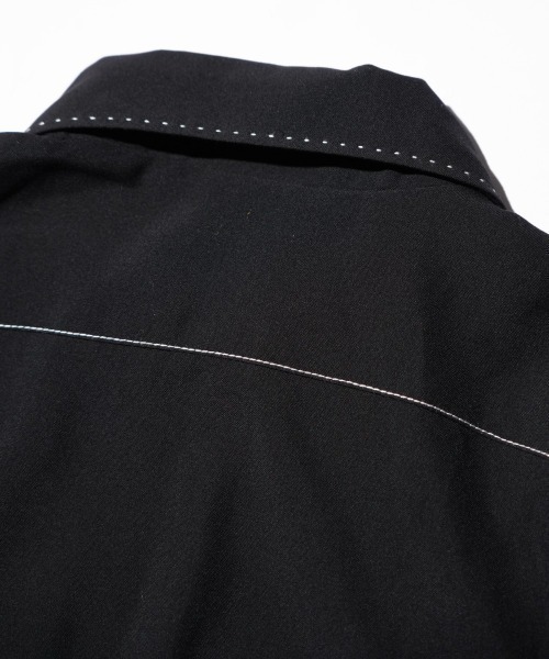 PENNEYS(ぺニーズ)の「PENNEY'S ぺニーズ / ROCKBILLT JACKET(ブルゾン・メンズ・ブラック/ブラック×ホワイト・MEDIUM/LARGE)」の9枚目の写真