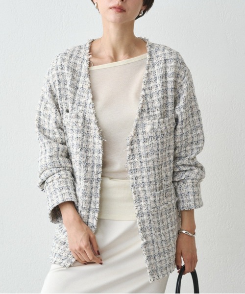 Loungedress(ラウンジドレス) ショートデニムジャケット LOUNGEDRESS（ラウンジドレス）の「ショートデニムジャケット