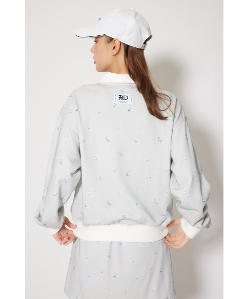 RIENDA GOLF(リエンダゴルフ)の「【RIENDA GOLF】フラワースウェットトップス 秋服 冬服 トレーナー(スウェット・レディース・グレー/ホワイト・SMALL/MEDIUM)」の17枚目の写真