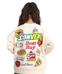 CONVEX（コンベックス）の「ﾌｧｰｽﾄﾌｰﾄﾞ/ BIGﾄﾚｰﾅｰ（スウェット）」
