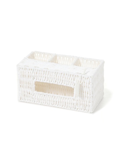 セール】ペーパーティッシュ&リモコン収納ボックス / 586753（収納