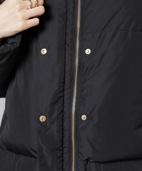 撥水加工 フードショートダウンコート（ダウンジャケット/コート