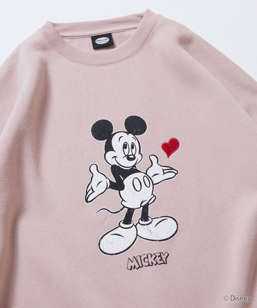 限定展開 DISNEY/ディズニー ミッキーマウス/別注 リラックスフィット