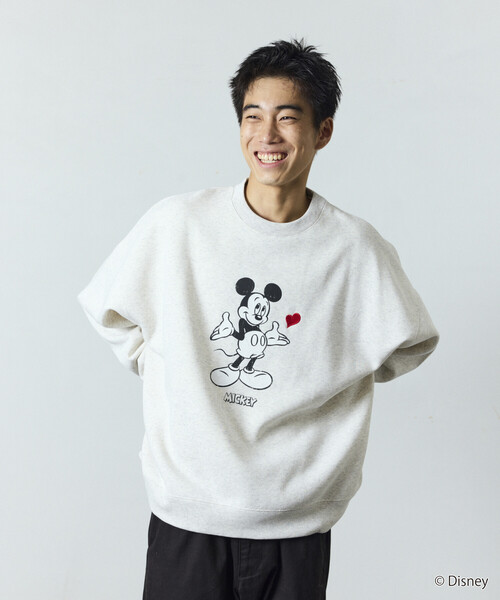 限定展開 DISNEY/ディズニー ミッキーマウス/別注 リラックスフィット