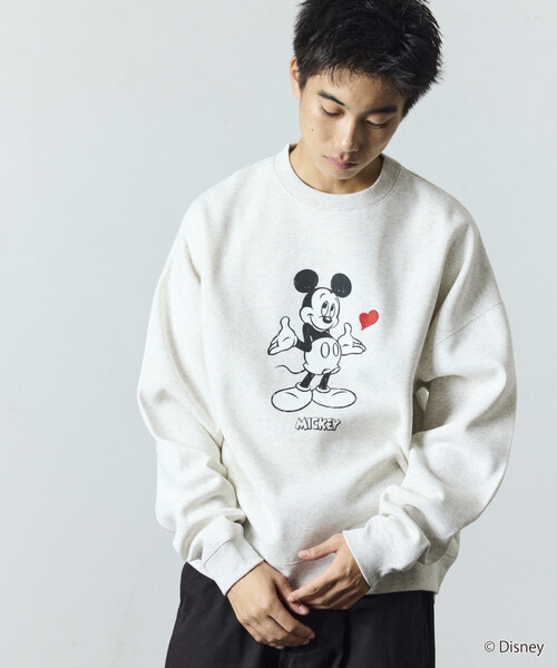 限定展開 DISNEY/ディズニー ミッキーマウス/別注 リラックスフィット