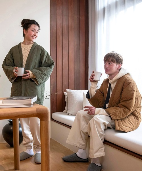 TIMELESS COMFORT（タイムレスコンフォート）の「DAN-TEN（ダンテン）コンフリーL（その他ルームウェア・レディース・サンドベージュ/ブラック/カーキ/ブラウン・ONE SIZE）」の14枚目の写真