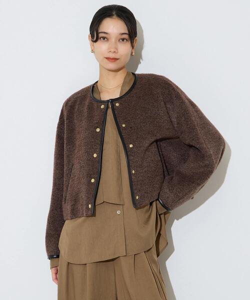 美品！archivio アウター ひも付きスタンドカラーZIPUPジャケット la primavera online store