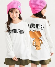 QUNTSTYLE（キュントスタイル）の「【トムとジェリー】プリントＴシャツ（Tシャツ/カットソー・キッズ）」
