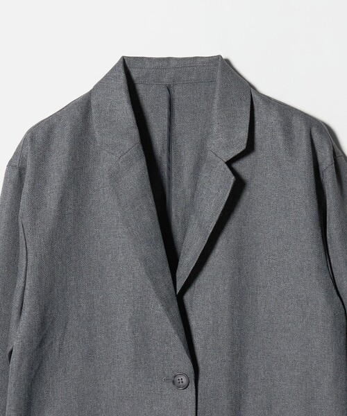A DAY IN THE LIFE UNITED ARROWS（アデイインザライフユナイテッドアローズ）の「ツイードライク テーラードジャケット ‐ウォッシャブル‐＜A DAY IN THE LIFE＞（テーラードジャケット・レディース・ブラウン系/ダークグレー・FREE）」の10枚目の写真