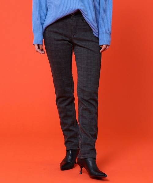 EDWIN(エドウィン)の「EDWIN LADIES 『裏シャギーであったかい。』BODY FIRE ジャージーズスリムストレートデニムパンツ【スタンダードモデル】【暖】【冬用】(デニムパンツ・レディース・インディゴブルー/ダークインディゴブルー/ブラック/グレー系その他/オリーブ・X-SMALL/SMALL/MEDIUM/LARGE)」の21枚目の写真