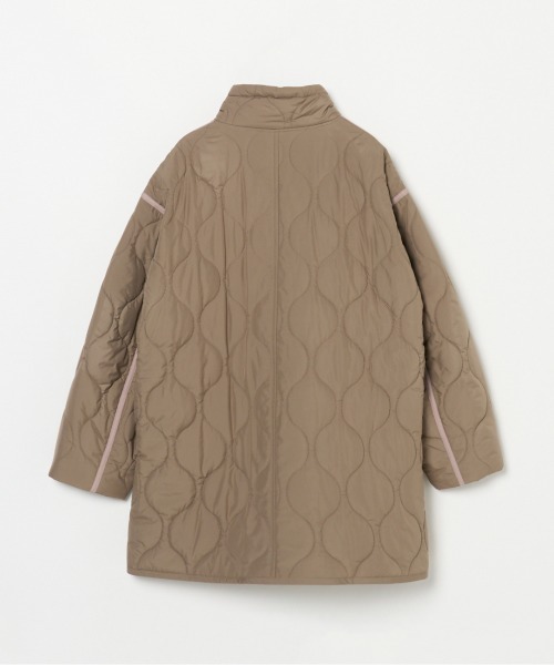 HELIOPOLE（エリオポール）の「QUILTED MILITARY BLOUSON（ブルゾン・レディース・ベージュ/チャコールグレー・36/38）」の8枚目の写真