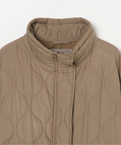 HELIOPOLE（エリオポール）の「QUILTED MILITARY BLOUSON（ブルゾン・レディース・ベージュ/チャコールグレー・36/38）」の9枚目の写真