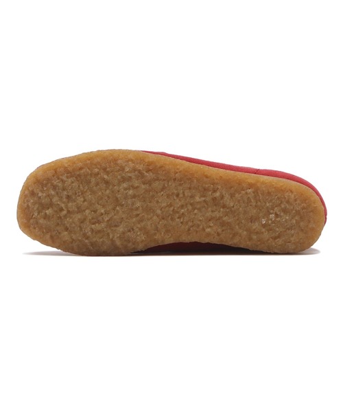 Clarks(クラークス)の「W WALLABEE BOOT 26183770(モカシン/デッキシューズ・レディース・レッド・5h/5/4h/4/3h/3/6)」の9枚目の写真
