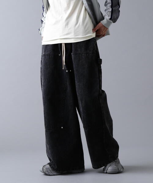 DANKE SCHON(ダンケシェーン)の「DankeSchon/ダンケシェーン/DUCK W-KNEE PANTS(その他パンツ・レディース・ベージュ/ブラック・L/M)」の20枚目の写真