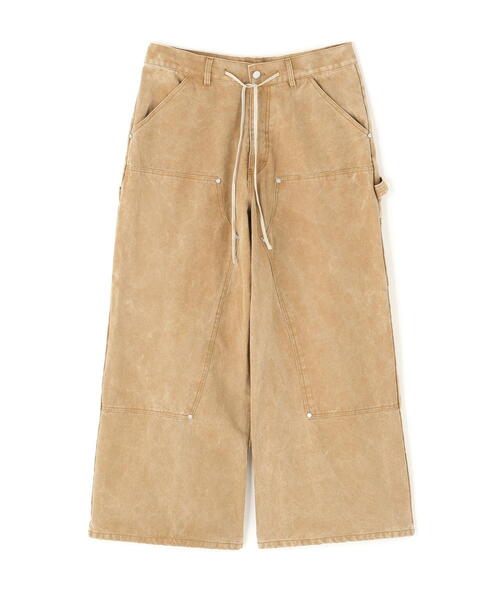 DANKE SCHON(ダンケシェーン)の「DankeSchon/ダンケシェーン/DUCK W-KNEE PANTS(その他パンツ・レディース・ベージュ/ブラック・L/M)」の9枚目の写真