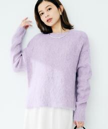 UNTITLED | 【ゆったり】アルパカ混シャギーニット(ニット/セーター)