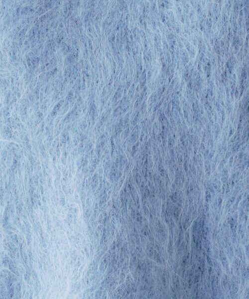 UNTITLED（アンタイトル）の「【ゆったり】アルパカ混シャギーニット（ニット/セーター・レディース・グレー/ライトパープル/ライトブルー・02）」の18枚目の写真