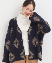 SHOO・LA・RUE | 羽織るだけでスタイリングの主役に 起毛柄カーディガン(カーディガン/ボレロ)