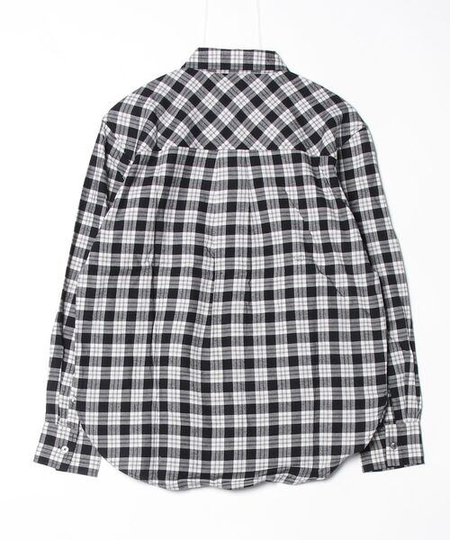 BANANA REPUBLIC FACTORY STORE（バナナリパブリック ファクトリーストア）の「BANANA REPUBLIC FACTORY STORE　　クラシックフランネルシャツ（シャツ/ブラウス・レディース・ブラック・L/M/S/XS）」の2枚目の写真