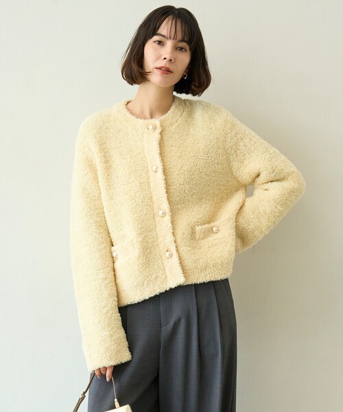 STORY×UNFILO】シャギーニット カーディガン（カーディガン/ボレロ