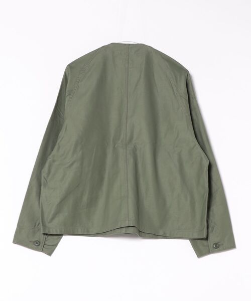GUNG HO（ガンホー）の「GUNG HO/ ガンホー　BACK SATIN THE EXPEDITION JACKET（ブルゾン・メンズ・オリーブ/ベージュ・MEDIUM/LARGE/X-LARGE）」の12枚目の写真