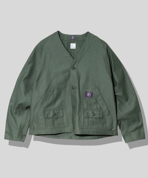 GUNG HO（ガンホー）の「GUNG HO/ ガンホー　BACK SATIN THE EXPEDITION JACKET（ブルゾン・メンズ・オリーブ/ベージュ・MEDIUM/LARGE/X-LARGE）」の2枚目の写真