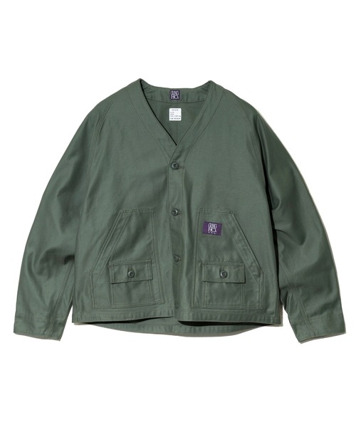 GUNG HO（ガンホー）の「GUNG HO/ ガンホー　BACK SATIN THE EXPEDITION JACKET（ブルゾン・メンズ・オリーブ/ベージュ・MEDIUM/LARGE/X-LARGE）」の8枚目の写真
