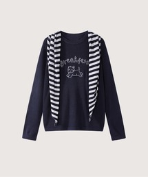 Causal Stripe Long Sleeve T