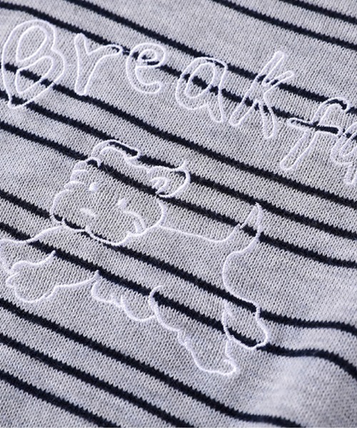 LA POMME jours（ラポミ・ジュール）の「Causal Stripe Long Sleeve T（Tシャツ/カットソー・レディース・グレー/ブルー/ホワイト・SMALL/MEDIUM/LARGE）」の6枚目の写真