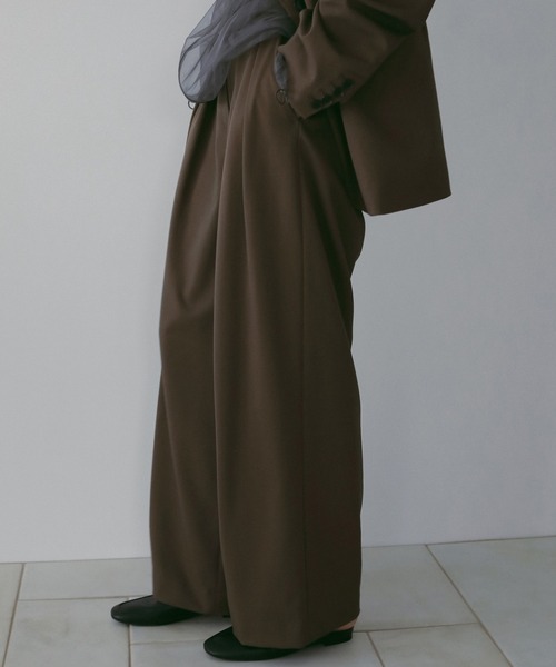 Doubletuck Wide Pants