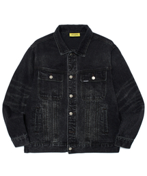 WKNDRS（ウィーキャンドース）の「OPEN SEAM TRUCKER JK (BLACK)（デニムジャケット）」