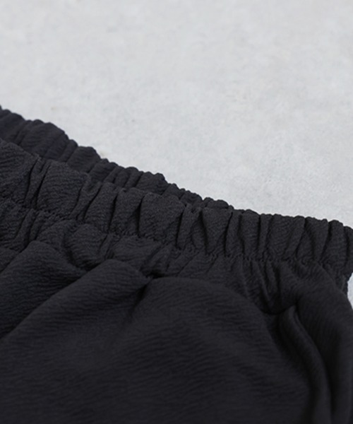 antiqua(アンティカ)の「ワイドイージーパンツ(その他パンツ・レディース・チャコールグレー/ブラック・ONESIZE)」の4枚目の写真