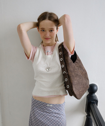 BASIC FLOWER SLEEVELESS_IVORY